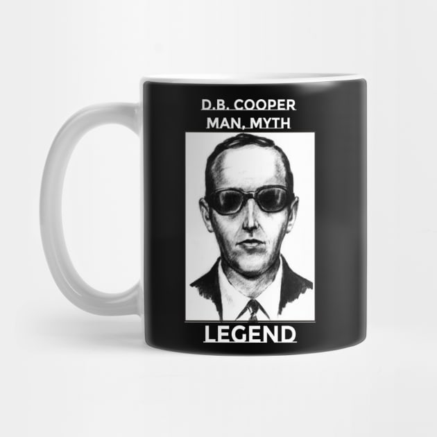 D.B. COOPER MAN MYTH LEGEND by j2artist